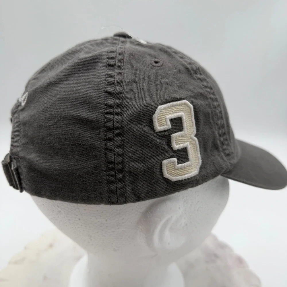 Polo Ralph Lauren Kids Big Pony Baseball Cap Gray Adjustable Hat Size 4-7